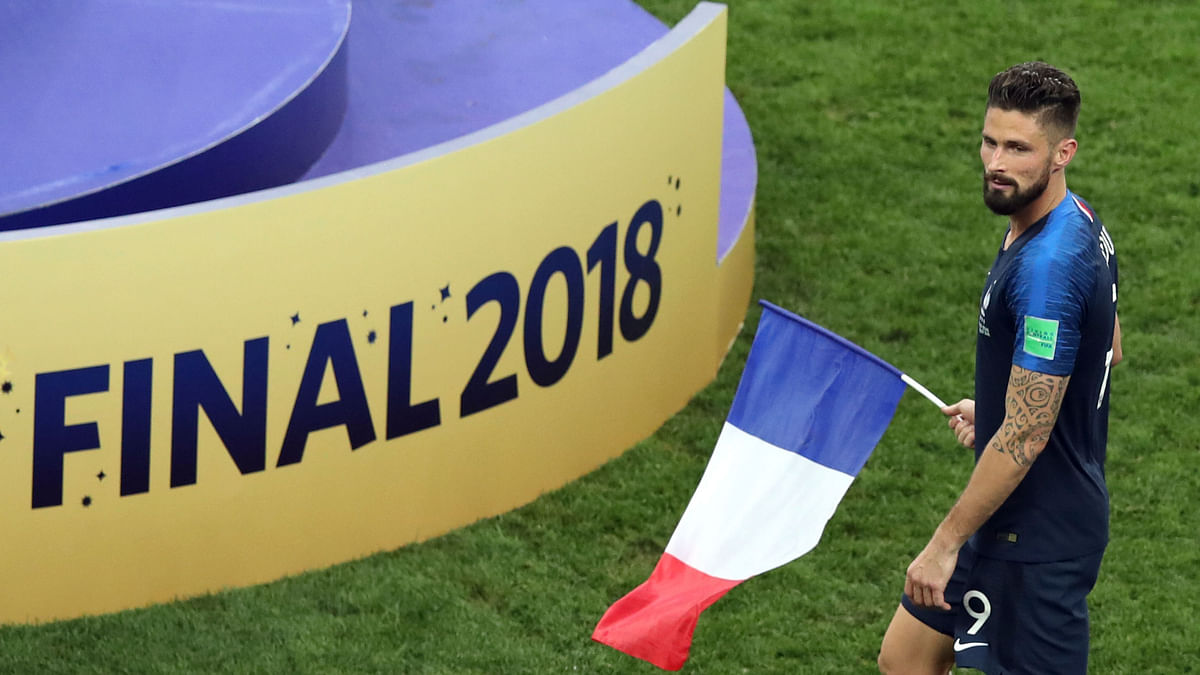 France’s Olivier Giroud Savours World Cup Glory Despite Criticism