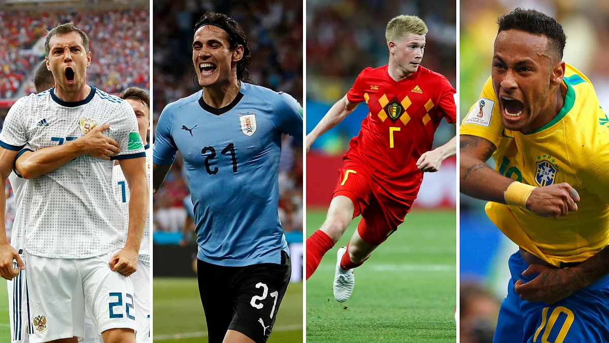 FIFA World Cup 2018 Quarter Final Match: Final Scores and Highlights