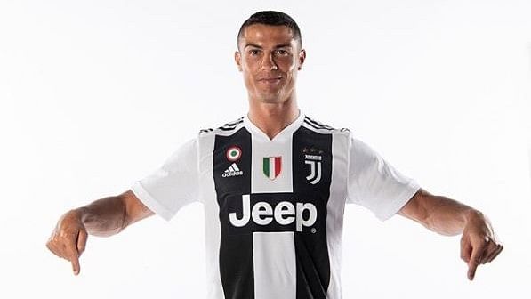 Cristiano Ronaldo has been unveiled as a Juventus footballer.