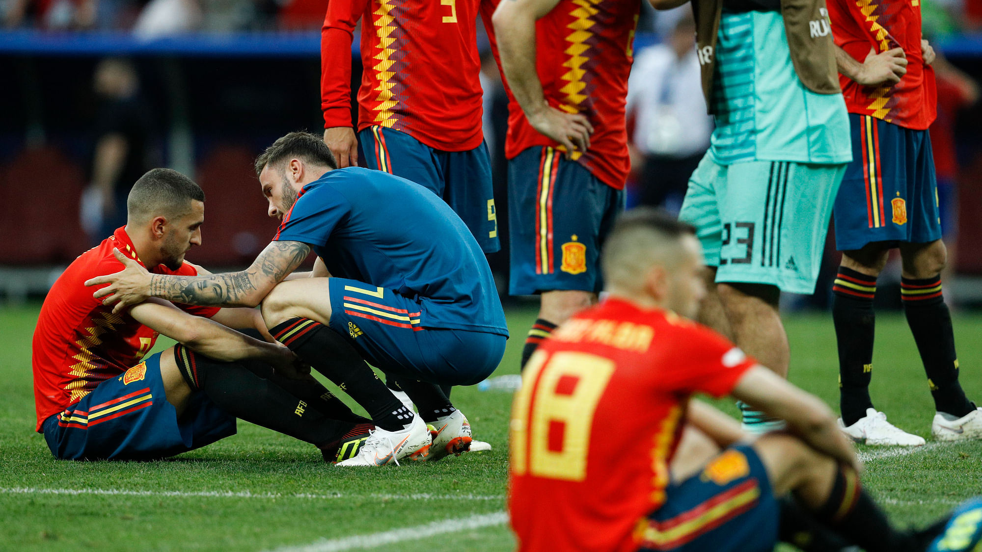 Spain’s dejected stars will now look to rebuild, after an older generation - including Andres Iniesta - has disappointed at the World Cup