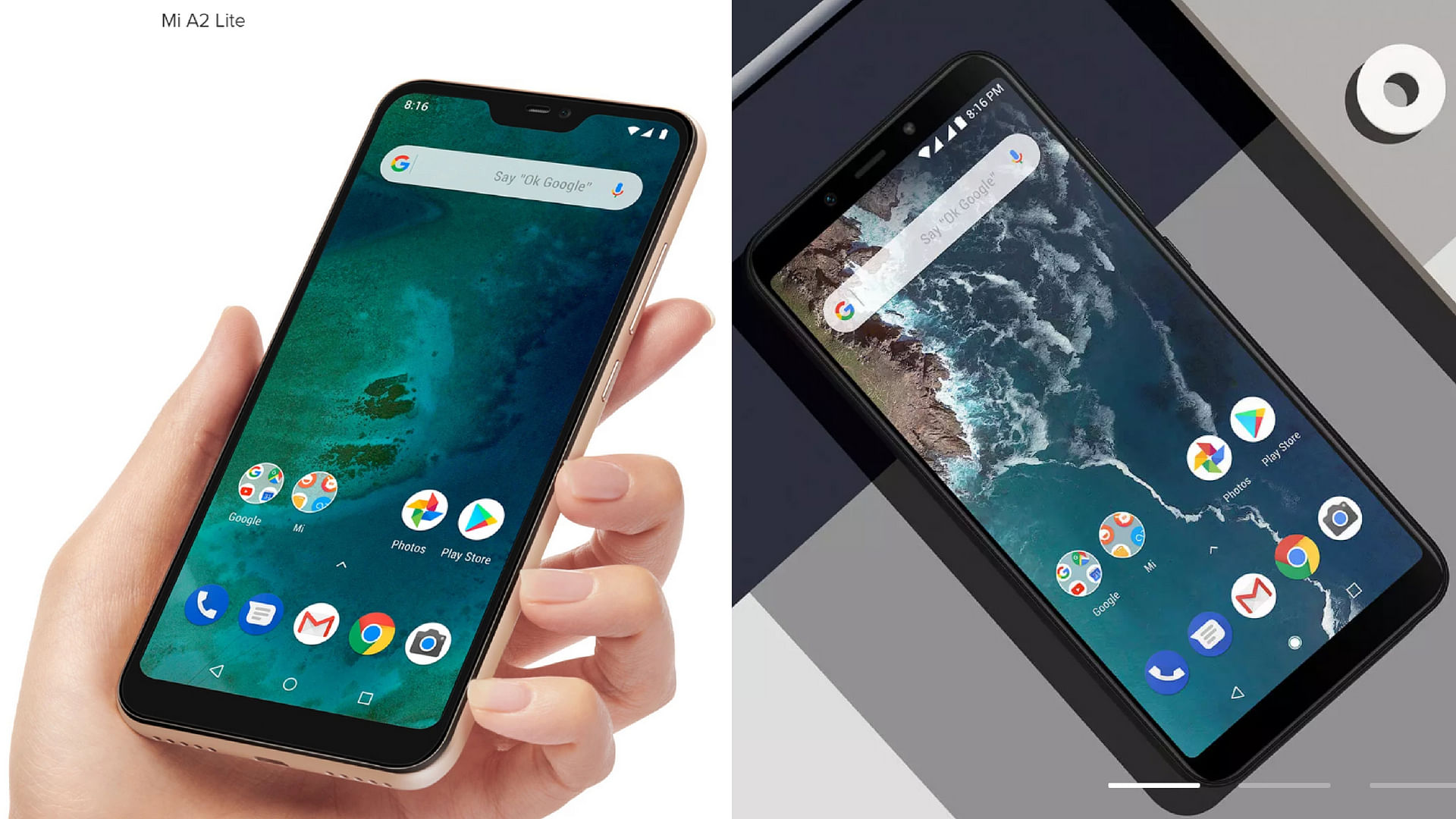 Chinese smartphone maker Xiaomi on Tuesday expanded its Android One line-up with Mi A2 and Mi A2 Lite devices that will come to India on 8 August.