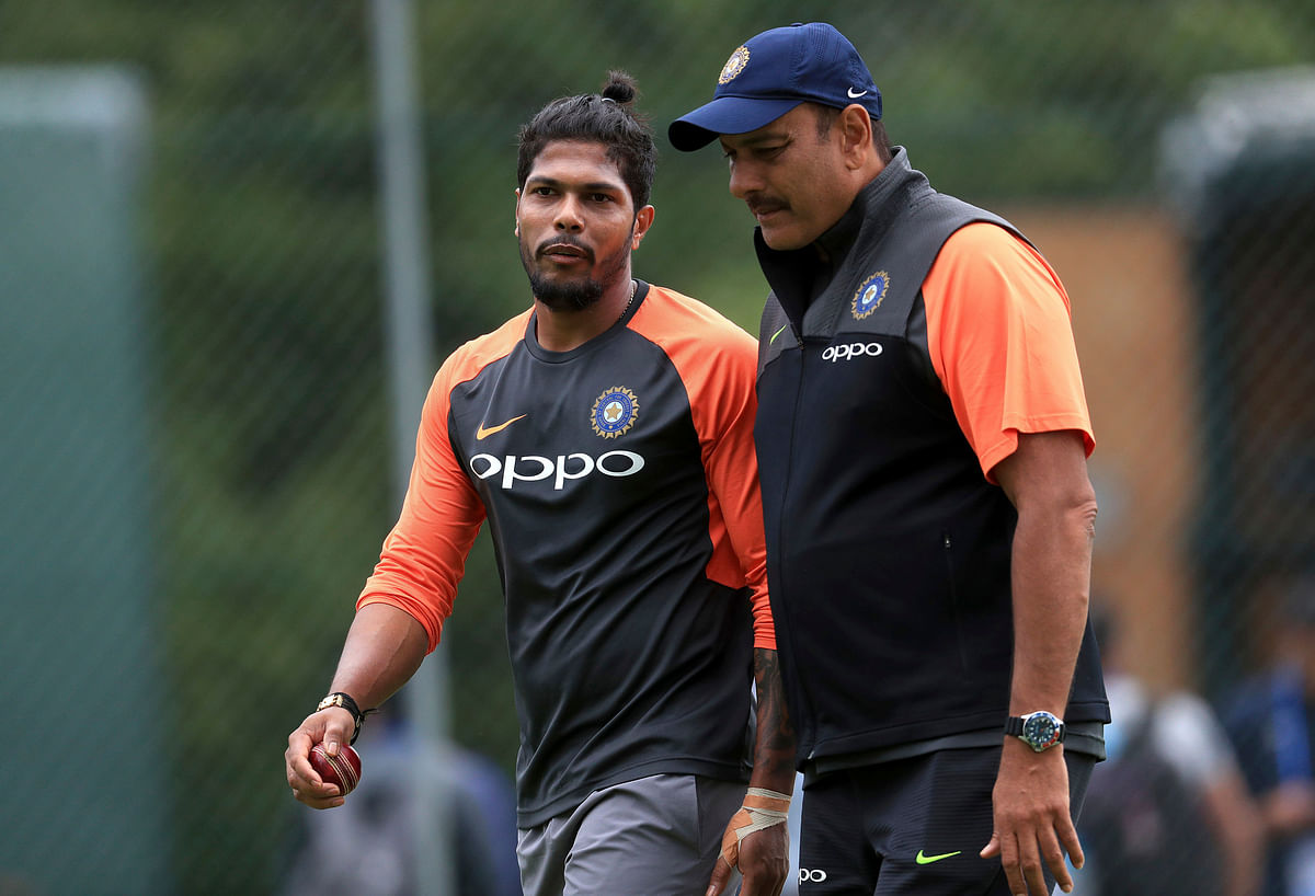 Captain Kohli, Dhawan among others were spotted in the nets before India’s 5-match Test series against England. 