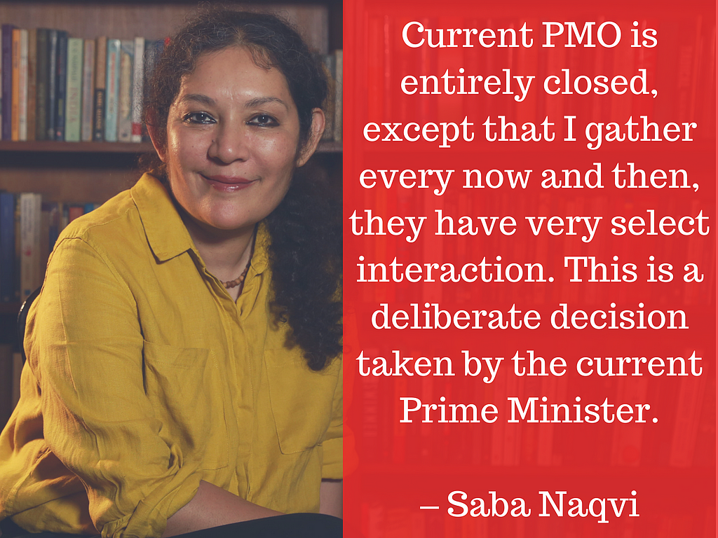 Saba Naqvi: Unlike Modi, PMO Under Vajpayee Was An Open House