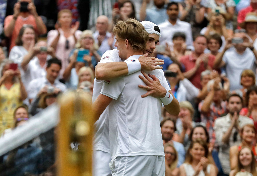 Kevin Anderson became the first South African man to reach a Wimbledon final in 97 years.
