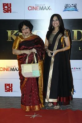 Latha Rajinikanth (L). (Photo: IANS)