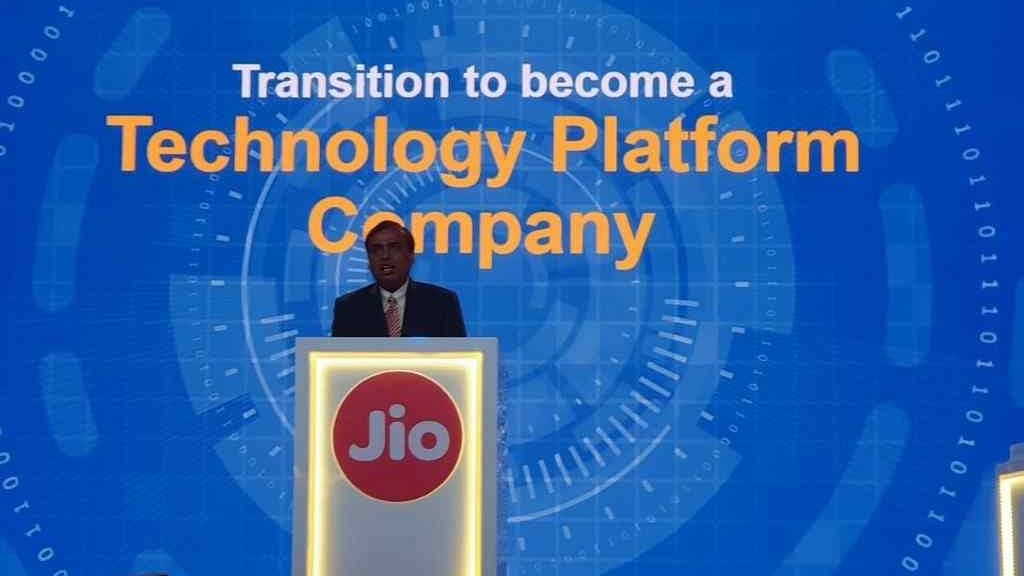 Mukesh Ambani unveil the next version of his digital plan at the Reliance Industries Annual General Meeting.