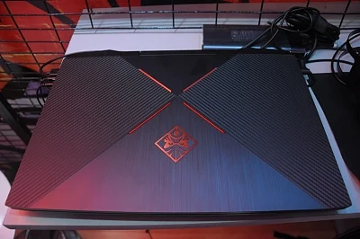 New Delhi: An HP laptop on display at the launch of HP Pavilion Gaming and Omen laptops, in New Delhi on July 10, 2018. (Photo: IANS)