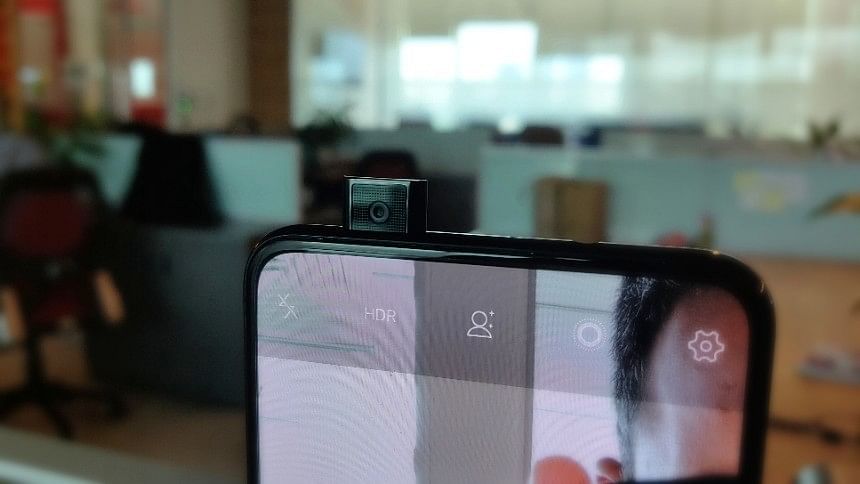 Vivo Nex is a high-end phone with this unique camera.&nbsp;