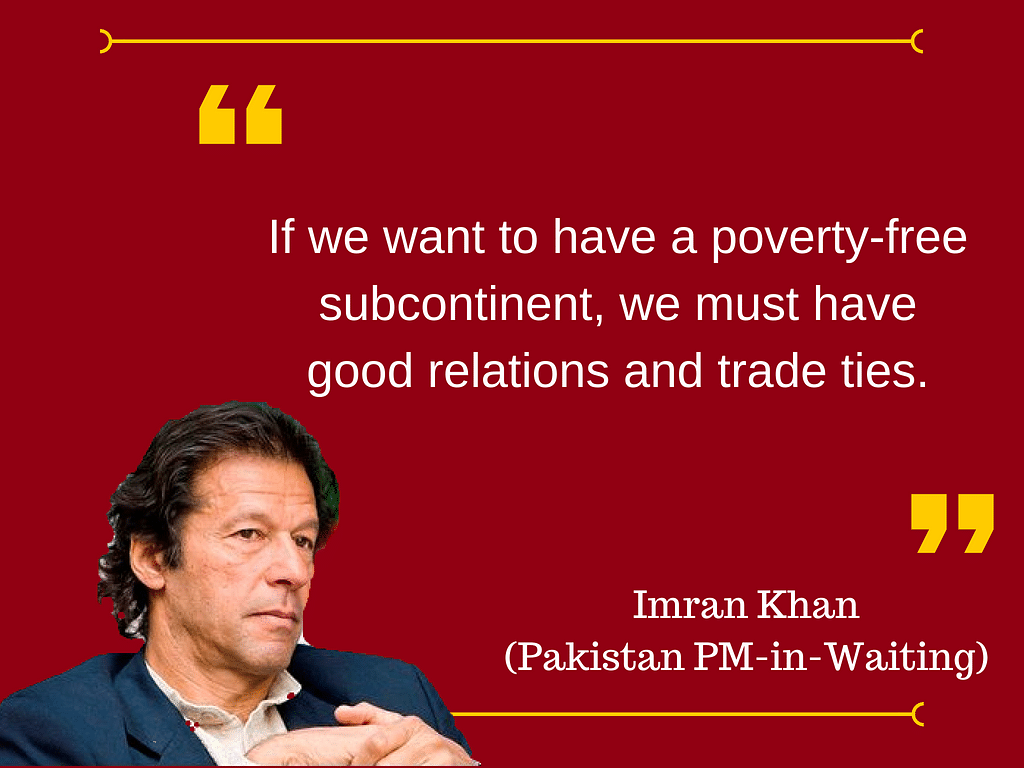 After unofficially securing the most seats in the National Assembly, PTI chief Imran Khan addressed the world.