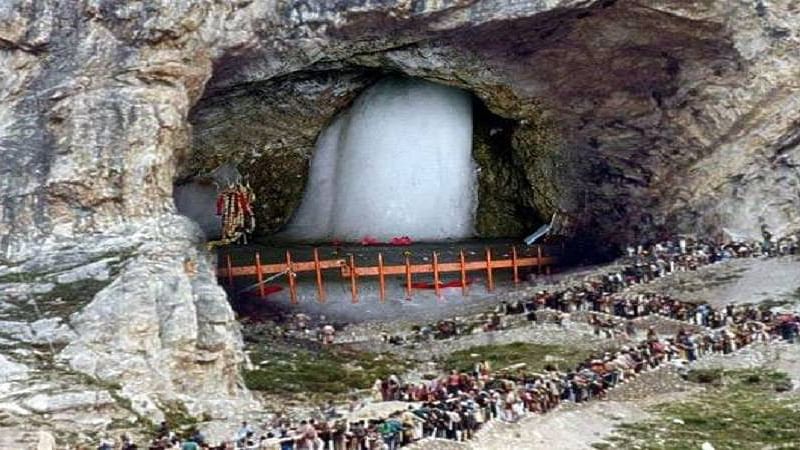 The Amarnath Cave.