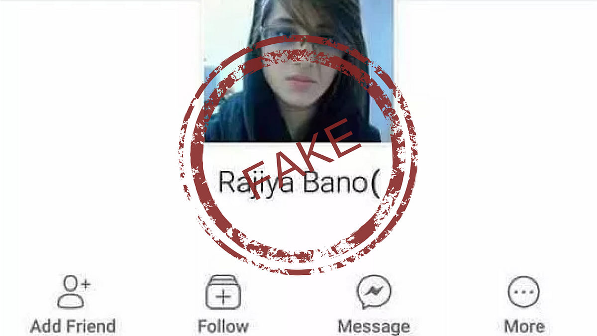 Rajiya Bano or Sharma Ji? A Fake, Hate-Spewing Profile Exposed