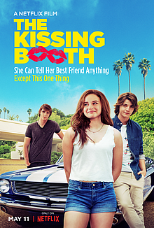 Poster of Netflix film, <i>The Kissing Booth</i>.