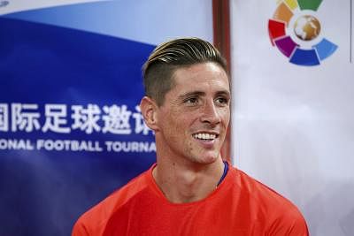 Fernando Torres. (IANS/EFE/Xi Ya CHINA OUT)