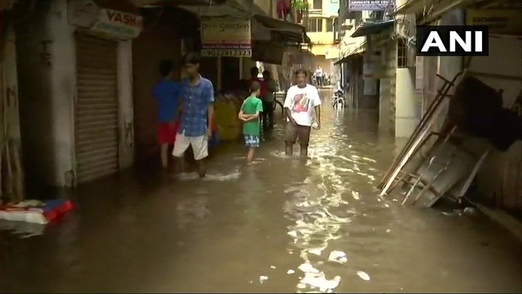 The same old monsoon woes of water-logged roads and submerged tracks return to haunt Mumbai. 