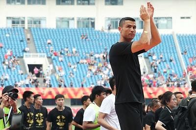 Ronaldo re-ignites football frenzy in China after World Cup