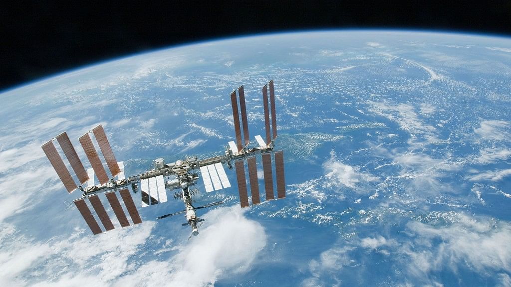 International Space Station shot from the space. Image used for representational purposes.