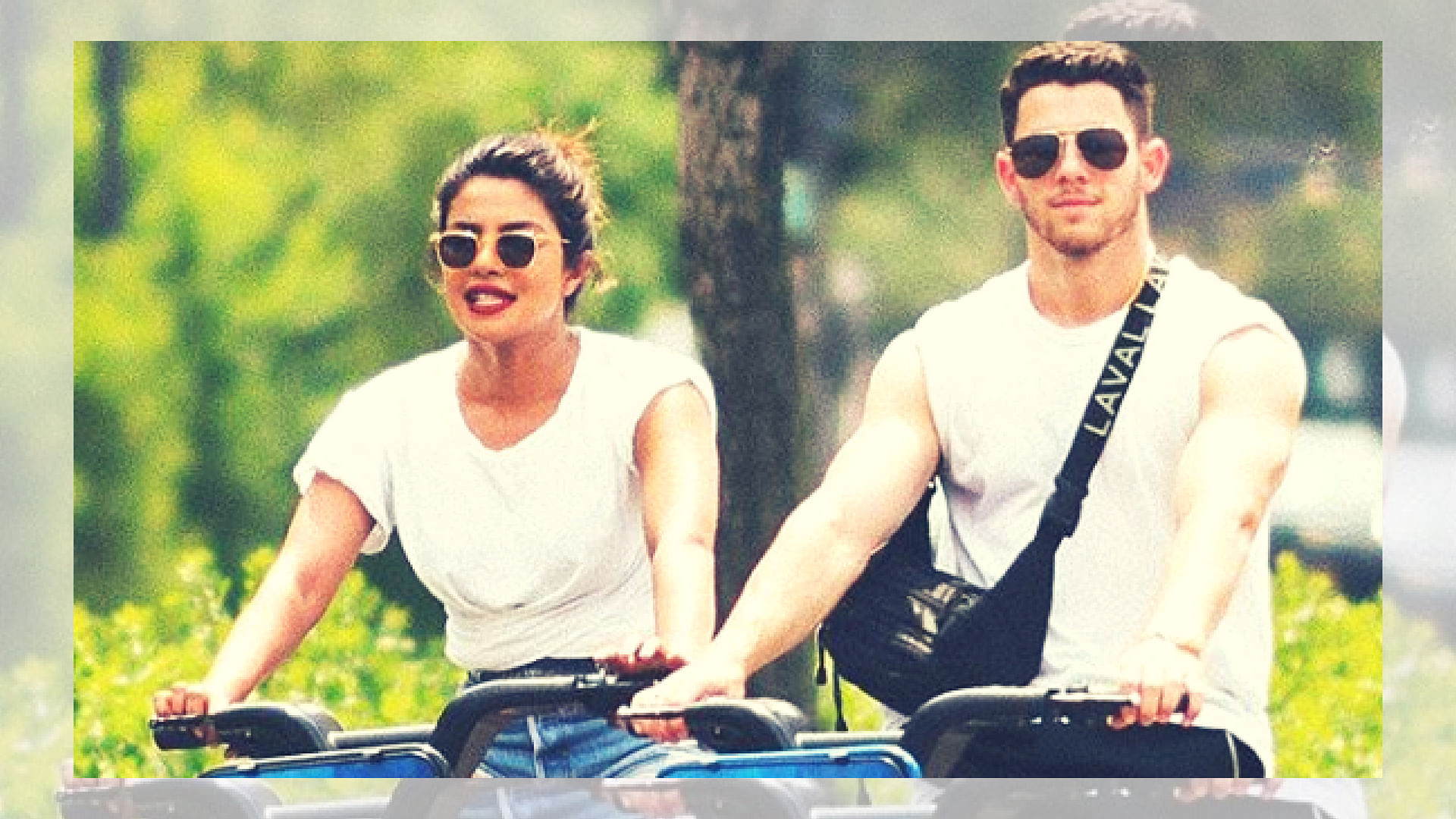 Nick Jonas and PeeCee were spotted in New York.&nbsp;