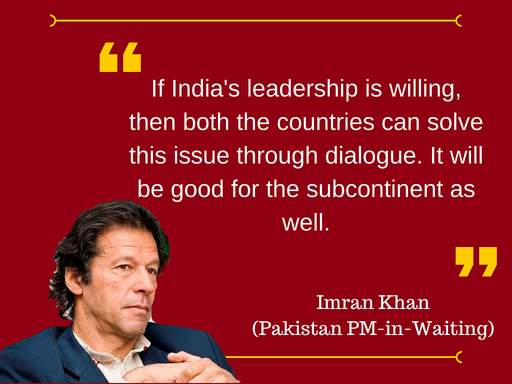 After unofficially securing the most seats in the National Assembly, PTI chief Imran Khan addressed the world.