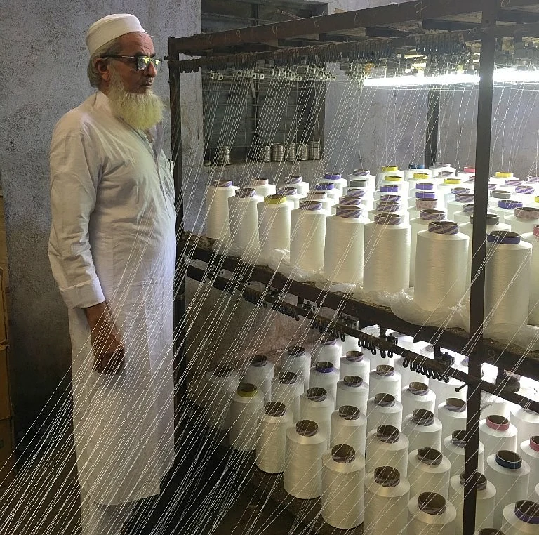 Hanif Nathan now has only four workers left in the 52-year-old power loom that was started by his father. 