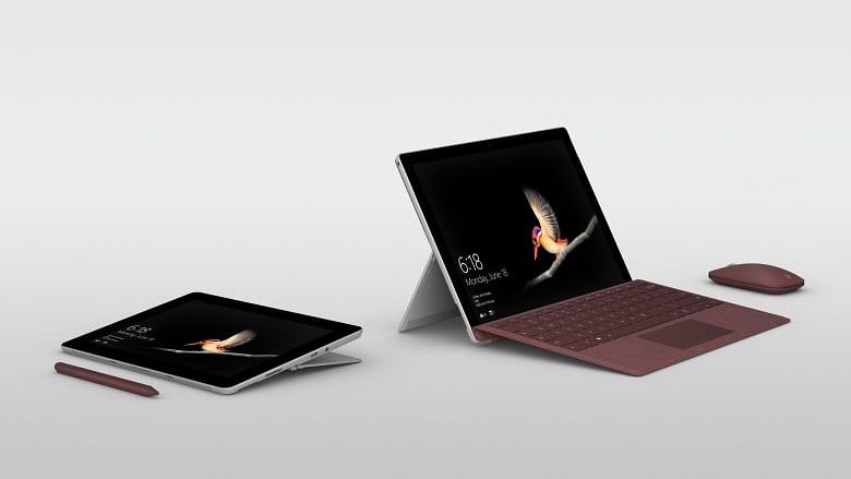 The Microsoft Surface Go competes directly with the 9.7-inch iPad.