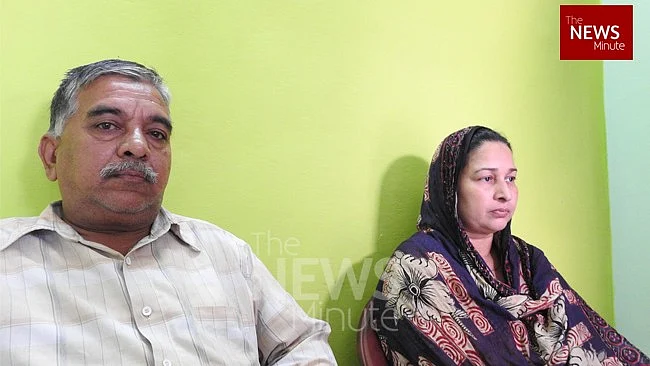 Azam’s parents