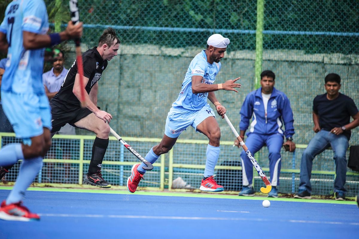 The Indian men’s hockey team beat New Zealand 3-1 to take an unassailable 2-0 lead in the three-match Test series.