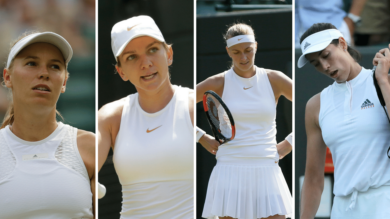 The top 10 seeded players in the women’s draw have been knocked out of Wimbledon 2018.