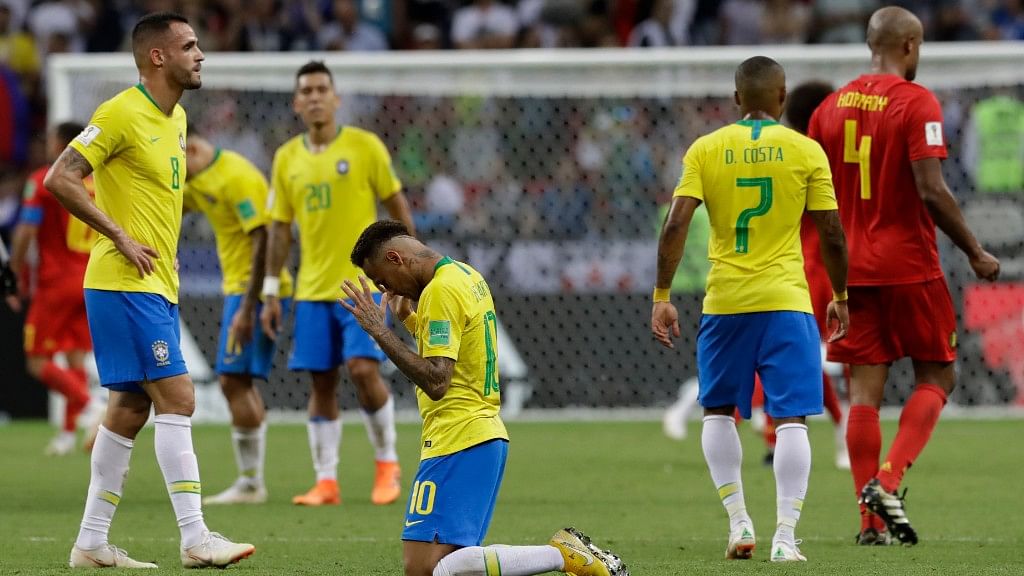 In five matches, Brazil scored only eight times this World Cup.