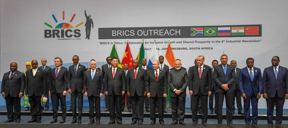 Catch live updates from the 10th BRICS summit in Johannesburg .