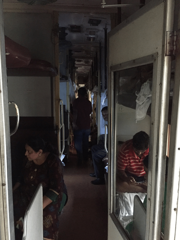 The train is stuck near Nalasopara Station, the passengers have been informed that a rescue team is on its way.