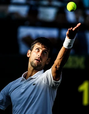 Novak Djokovic. (Xinhua/Tang Shi/IANS)
