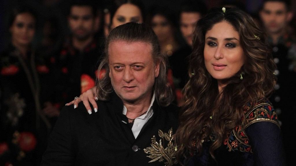 Rohit Bal and with his star showstopper Kareena Kapoor Khan.