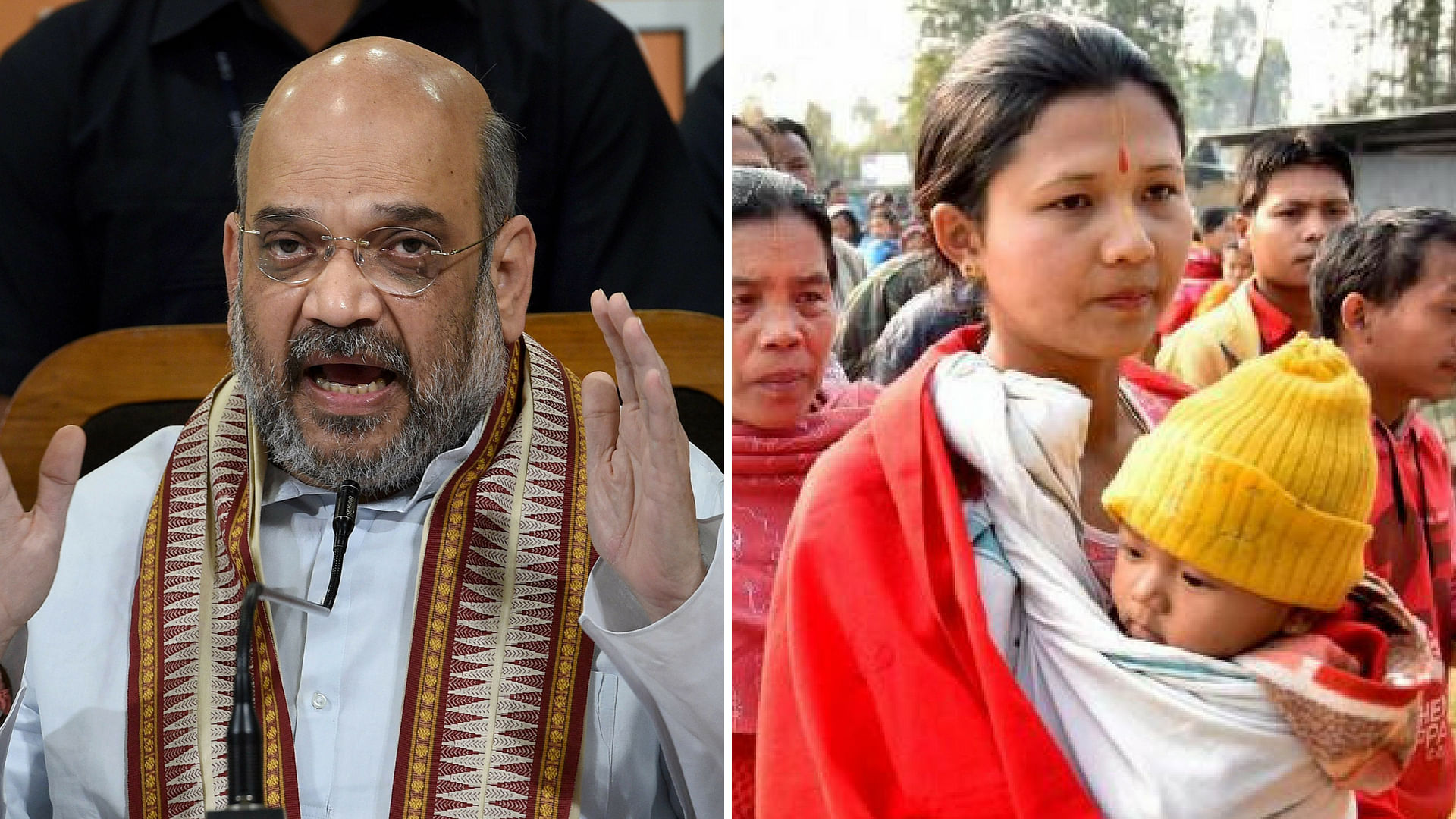 Amit Shah called the Assam NRC a question of the rights of Indian citizens and a matter of national security.