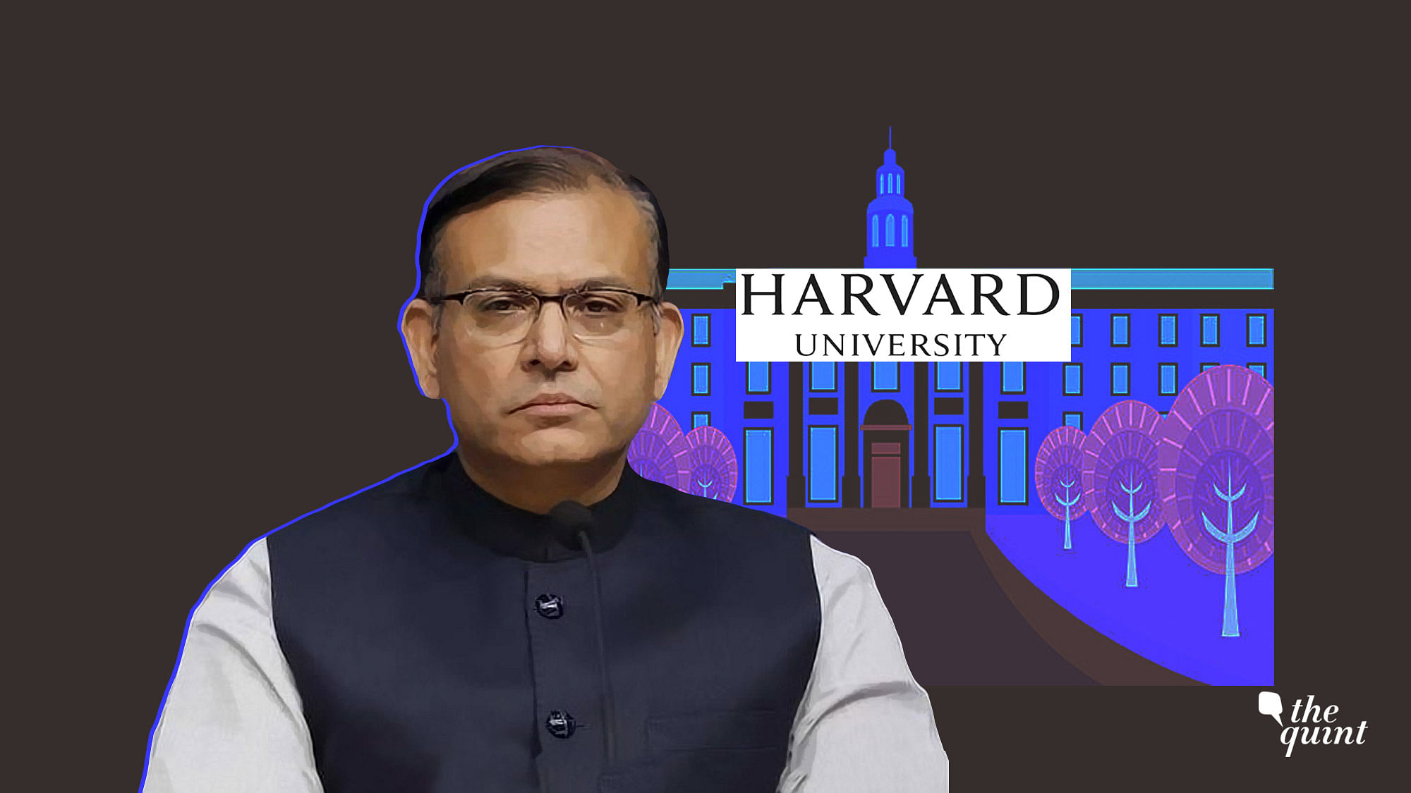 Image of Union Minister Jayant Sinha and Harvard Uni used for representational purposes.