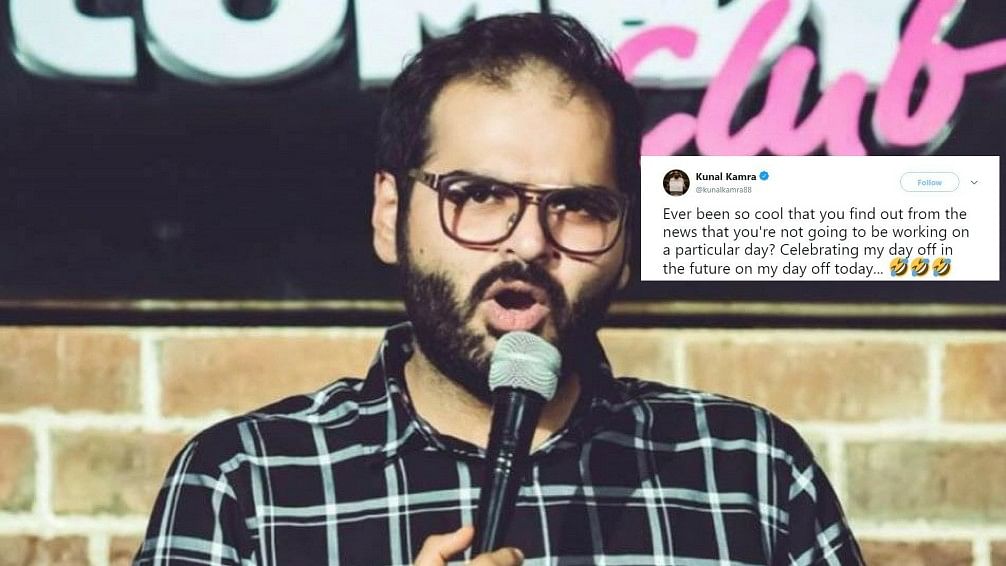 Comedian Kunal Kamra, who was supposed to host a stand-up comedy event at MS University of Baroda in Gujarat, which was cancelled after ex students wrote to the University calling him “anti-national”.