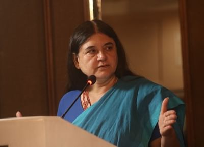 Union Women and Child Development Minister Maneka Gandhi. (Photo: IANS)