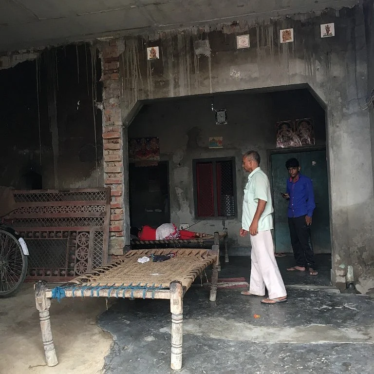 Yudhisthir Sisodia’s house.
