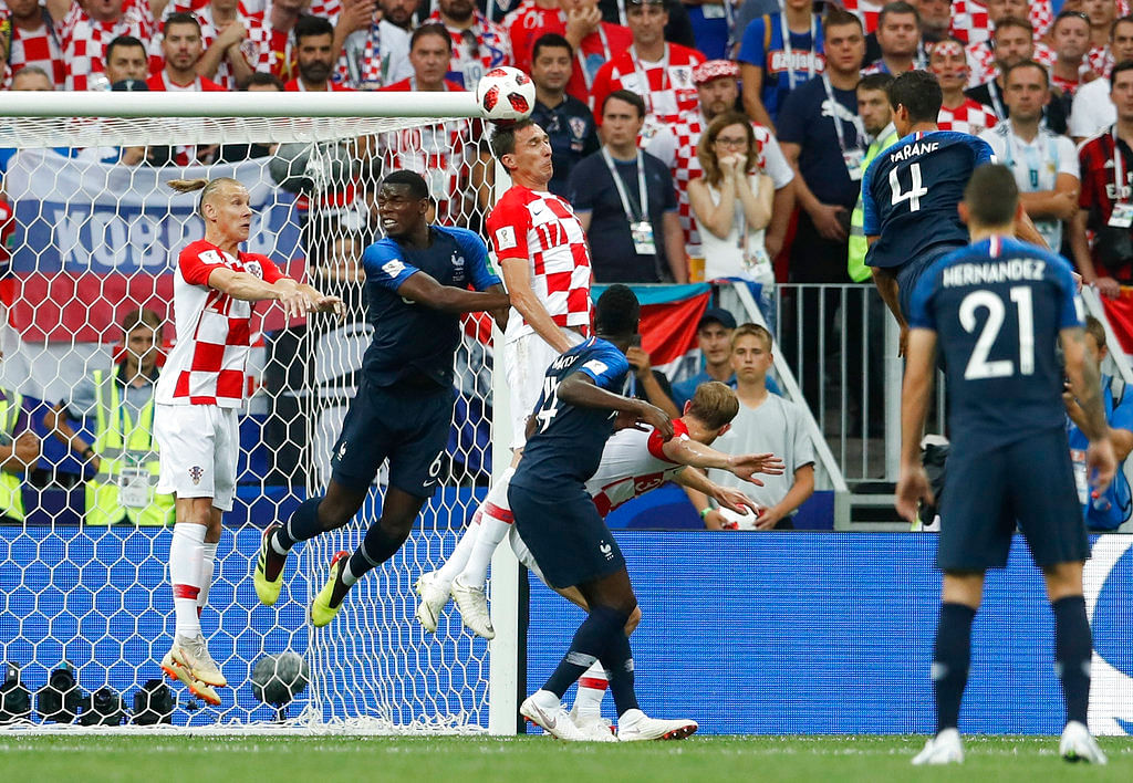 Numbered player ratings for the Croatian team after a closely-fought Final in which they lost to France.