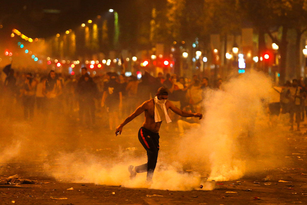 Deaths were reported after World Cup celebrations took a dark turn across France after their World Cup win on Sunday