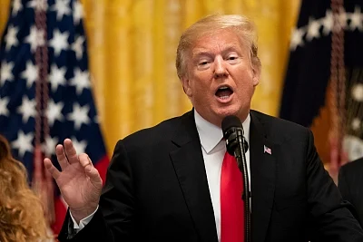 US President Donald Trump. 
