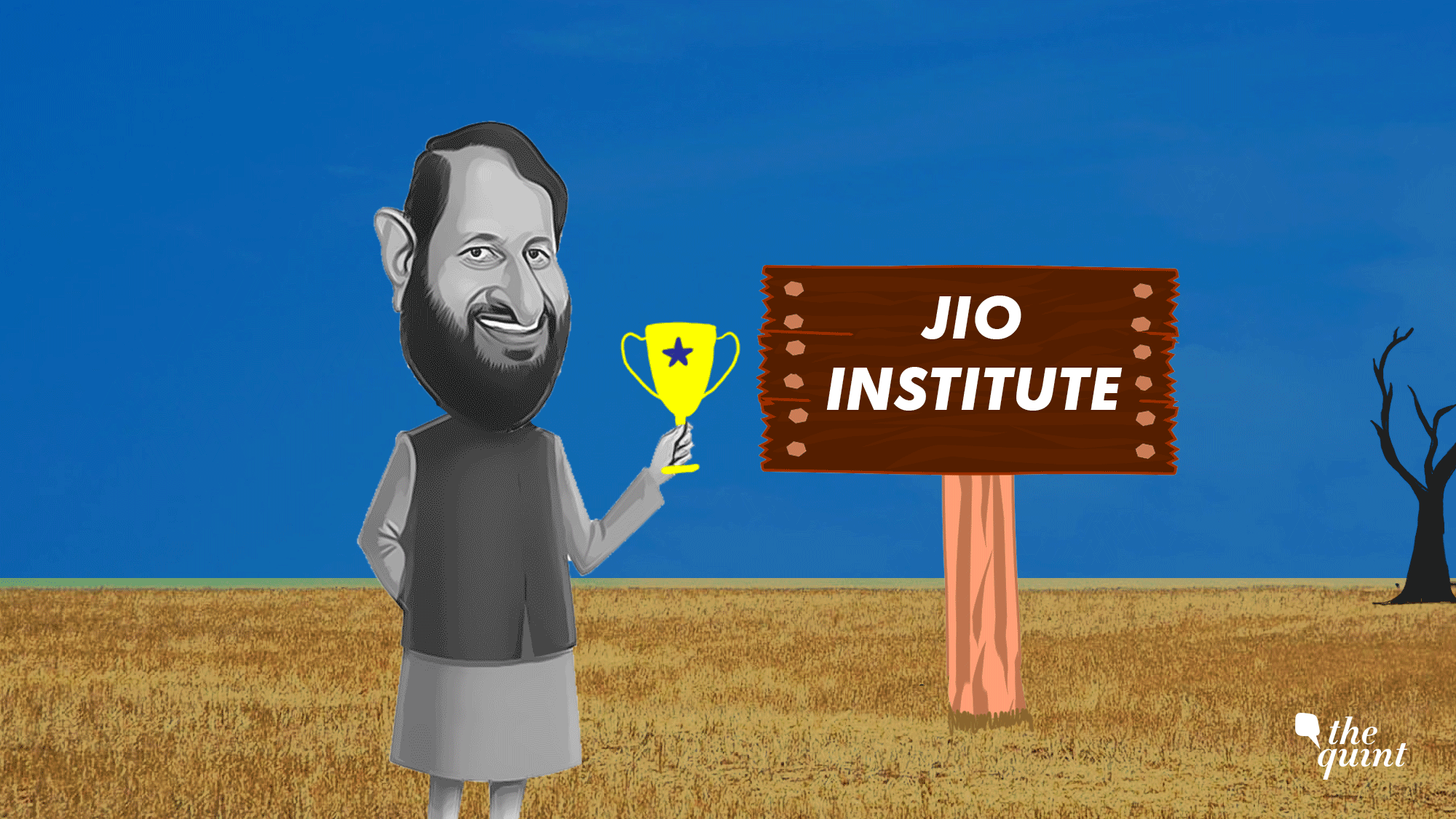 Jio Institute found itself the most searched institute overnight.&nbsp;