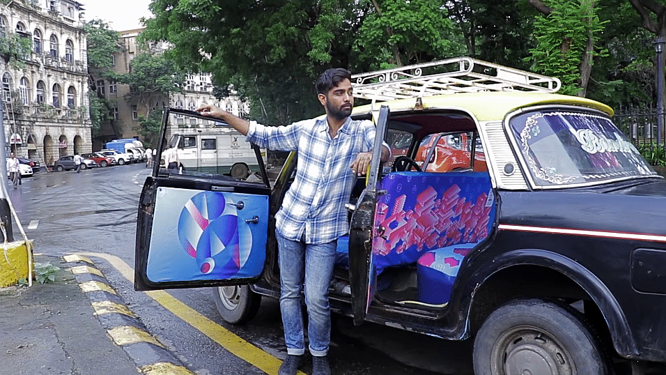 Taxi Fabric made a Mumbai <i>kaali peeli </i>look all the more beautiful.