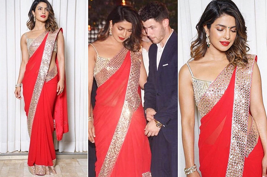 Priyanka Chopra and Nick Jonas came for the after party.&nbsp;