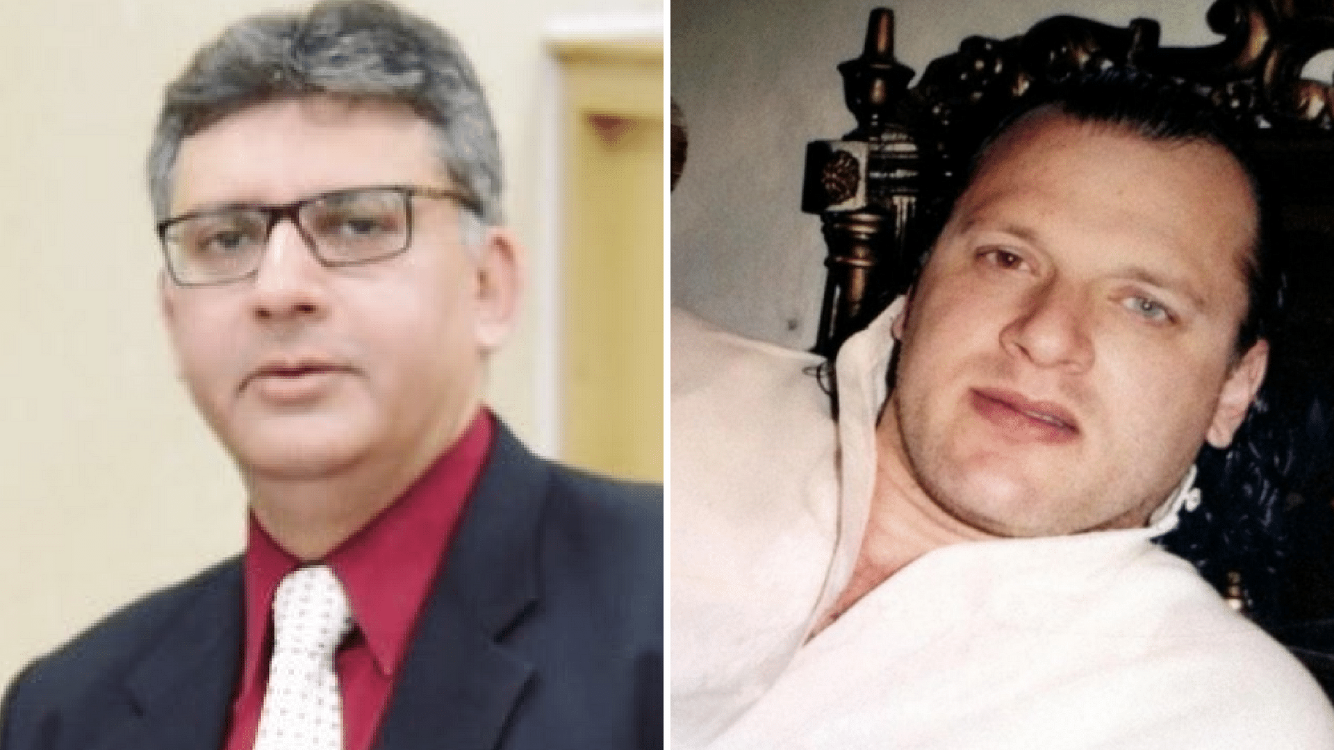 Danyal Gilani (left), half-brother of David Headley (right) was sent by Pakistan as a part of delegation to attend former PM Atal Bihari Vajpayee’s funeral.