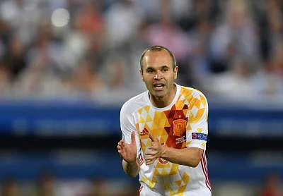Andres Iniesta. (File Photo: Xinhua/Tao Xiyi/IANS)