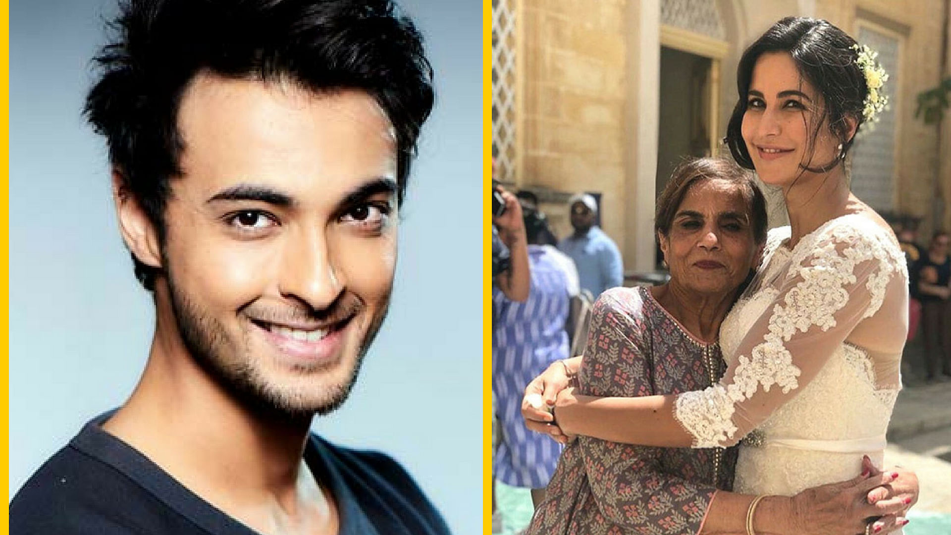 Aayush Sharma clears the air for Salman-Kat fans about the deletion of the picture of Salma Khan and Katrina. &nbsp;