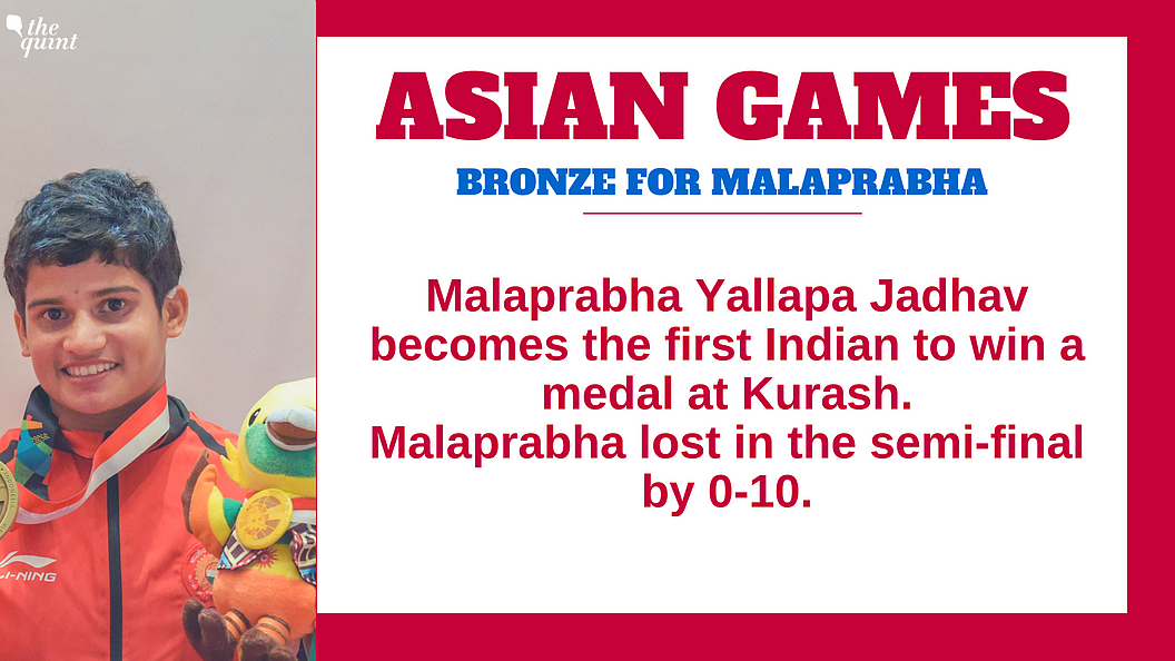 Asian Games: Pincky Wins Silver & Malaprabha Bags Bronze in Kurash