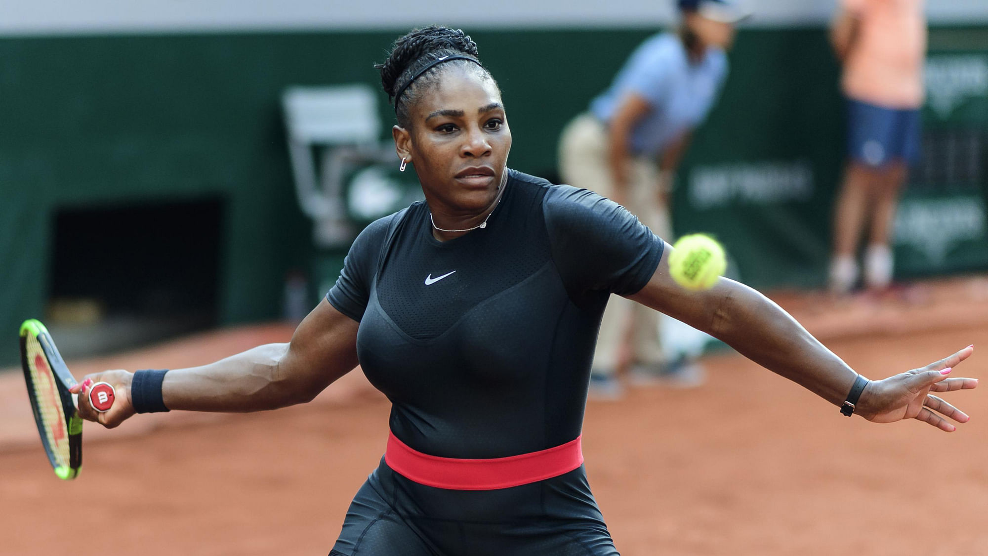 Serena Williams has been banned from wearing this black catsuit at the French Open again.
