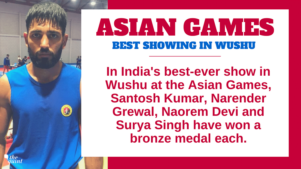 Narender Grewal, Santosh Kumar, Surya Bhanu Partap Singh and Roshibina Devi won a bronze medal each at Asiad 2018.
