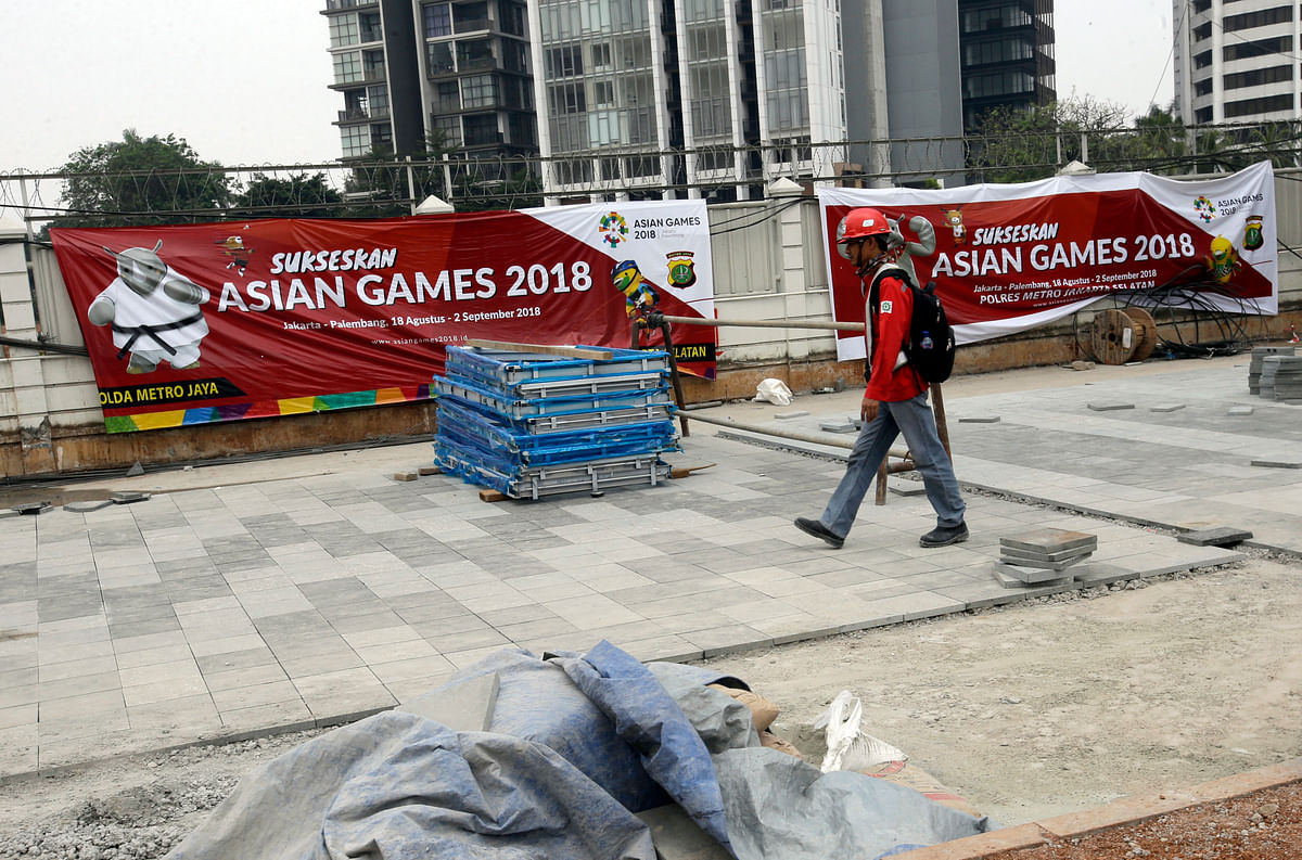 Indonesia is deploying 100,000 police and soldiers to provide security for the Asian Games.